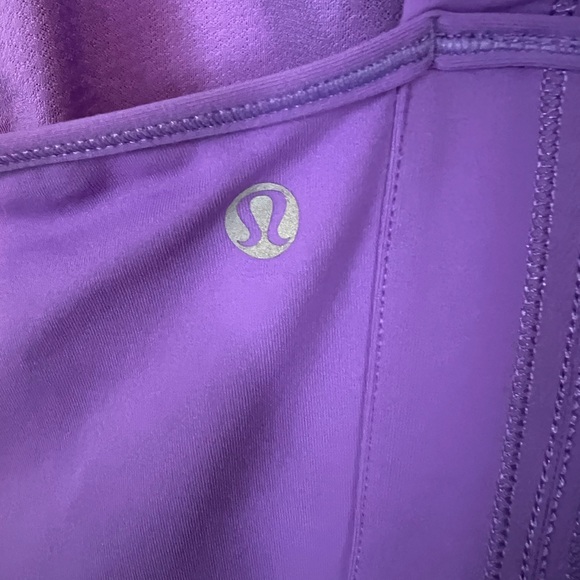 Lululemon purple racer back tank top - Picture 5 of 6